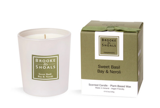 Sweet Basil, Bay & Neroli Candle