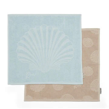 Shell Beach Kitchen Towel 2 pieces