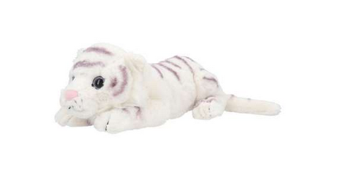 TopModel Plush Tiger - White 28cm