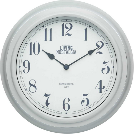 LN Wall Clock - Grey