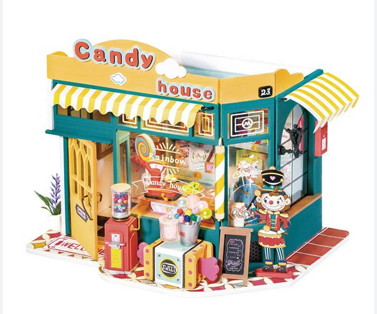DIY Model Kit - Rainbow Candy House
