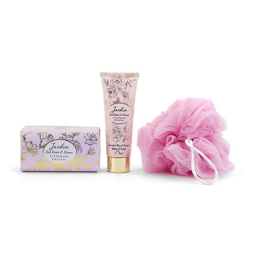 Jardin Toiletry Bag - Red Roses & Lemon