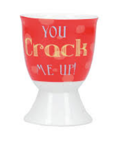 KC Egg Cup - You Crack Me Up