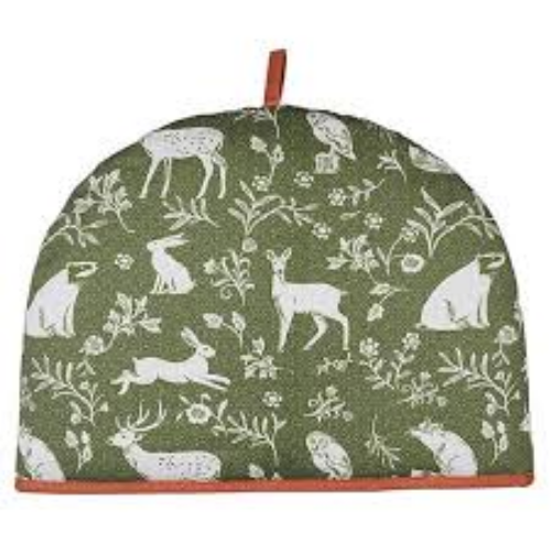 Forest Friends Sage Tea Cosy