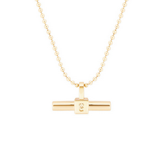 T-Bar Pendant - Gold
