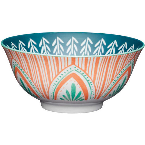 Kitchen Craft Bowl 29 - Orange & Green