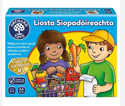 Shopping List - Irish Language Version