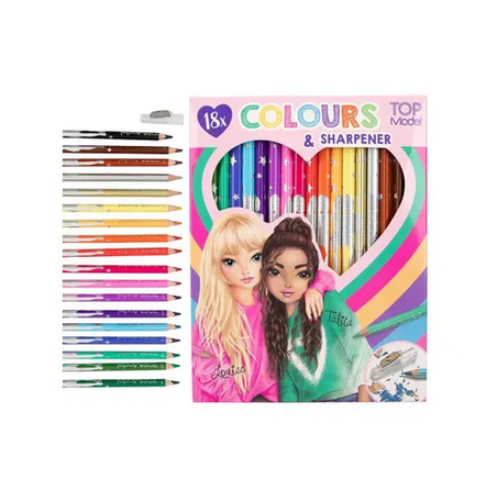 TopModel 18 Colouring Pencils