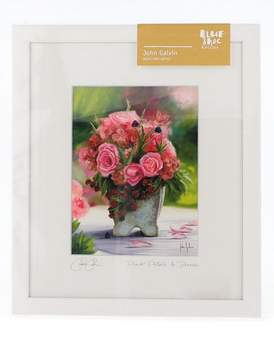 Pink Petals & Berries (28x33cm)