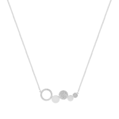 Silver 5 Circle Pendant