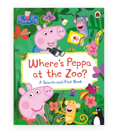 Wheres Peppa At The Zoo?