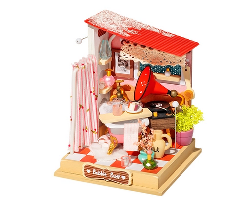 DIY Model Kit - Bubble Bath Bathroom
