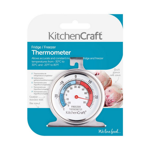 KC Fridge Thermometer S/S