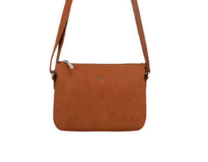 DJ Triple Gusset X-Body Bag - Tan