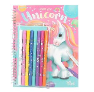 Ylvi Colouring Book & Pen Set