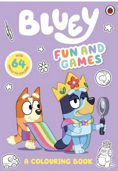 Bluey - Fun & Games Colouring