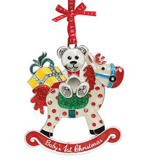 Sparkle Rocking Horse Decoration