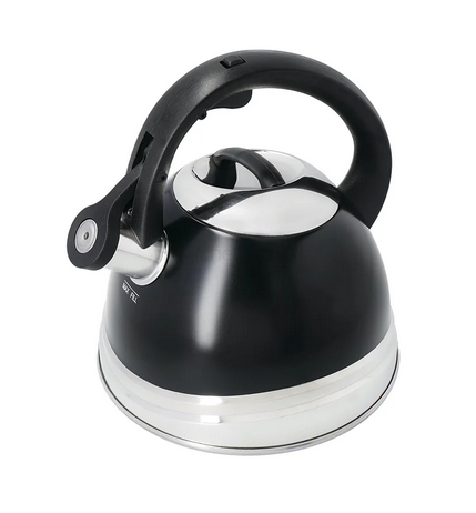 Black S/S Kettle 2.4L