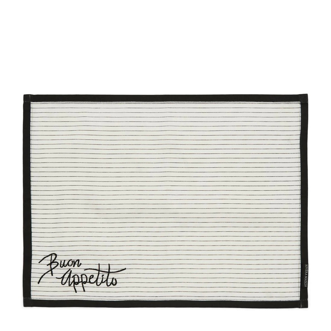 Buon Appetito Striped Placemat 2 pieces
