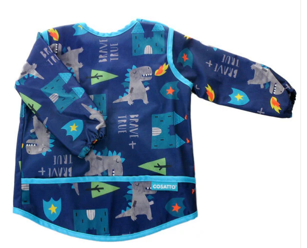 Coverall Feeding Bib - Dragon Kingdom