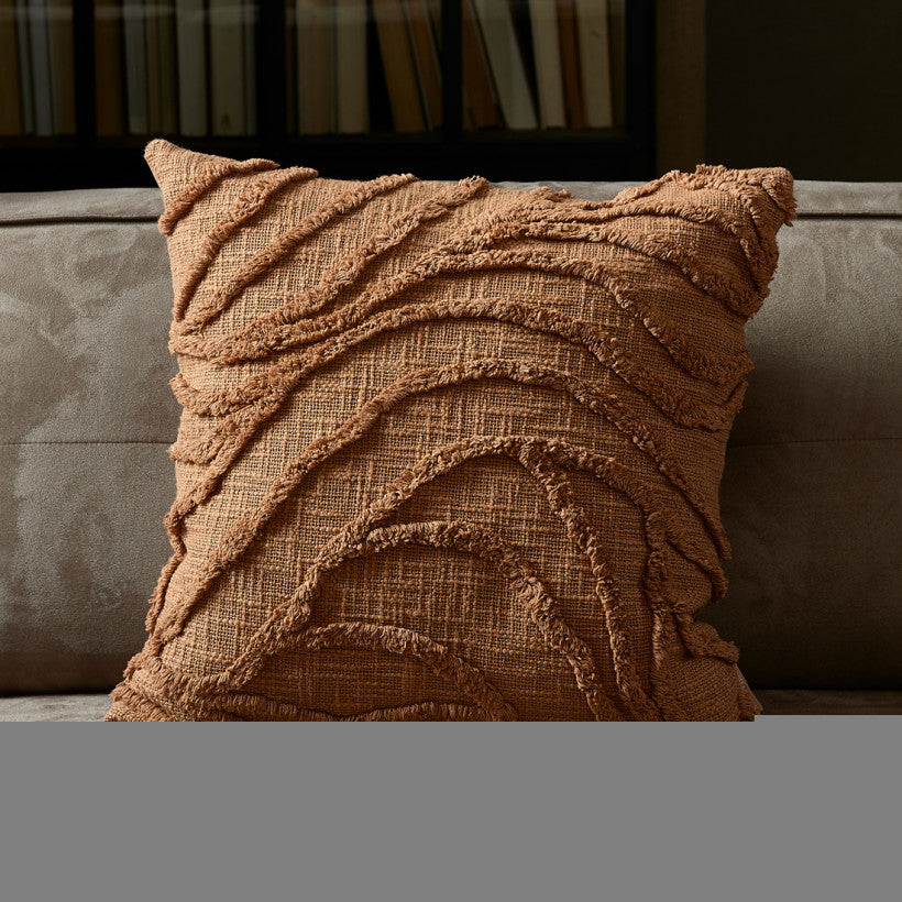 Desert Wave Pillow Cover (Sand) - 50x50cm