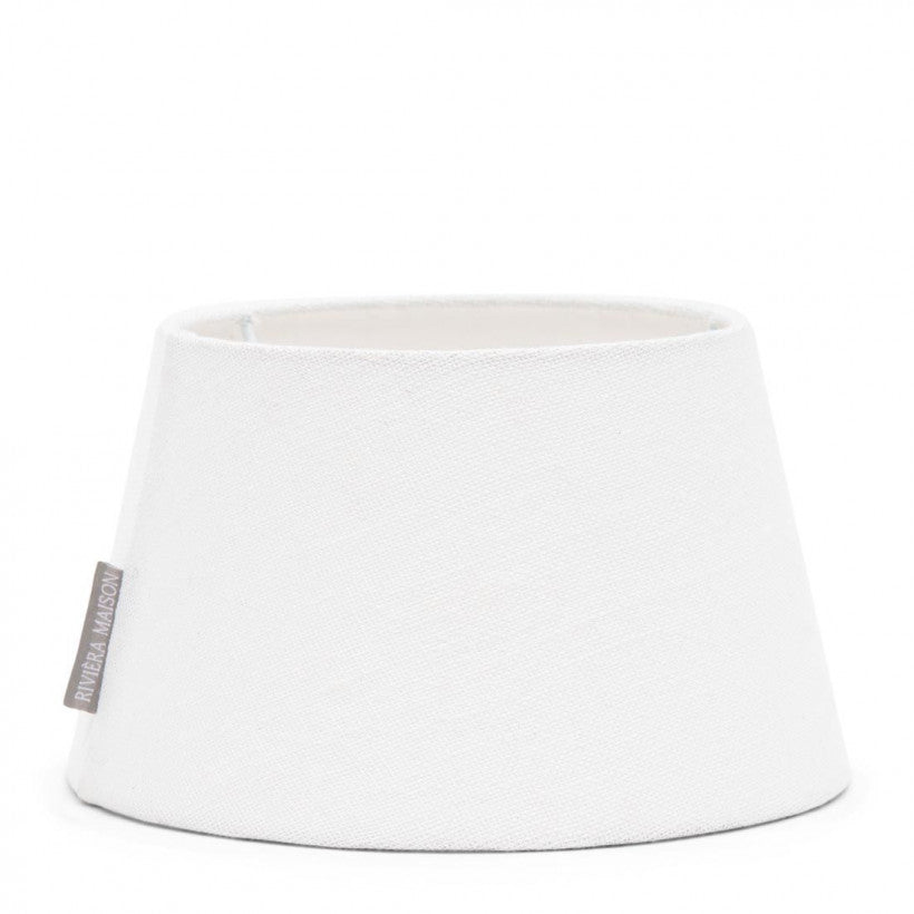 Loveable Linen Lampshade - White 15x20