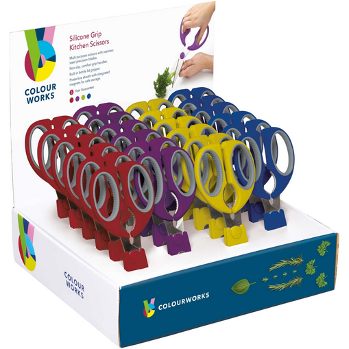 Colour Works Scissors w/Sheath