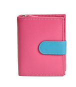 Wallet - Fuchsia/Turquoise 8-006