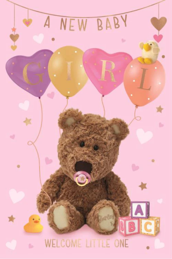 Baby Girl Card