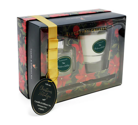 Poinsettia Candle & Diffuser - Christmas Nostalgia