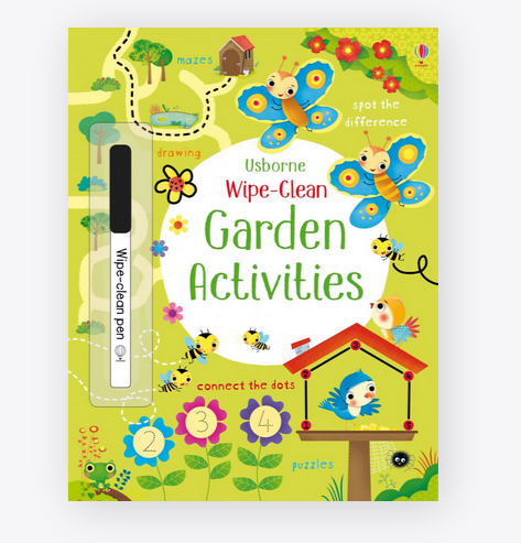 Wipe Clean Garden Activities