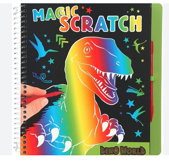 Dino World Magic Scratch