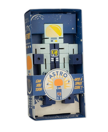 Wood Planet Puzzle - Astronaut