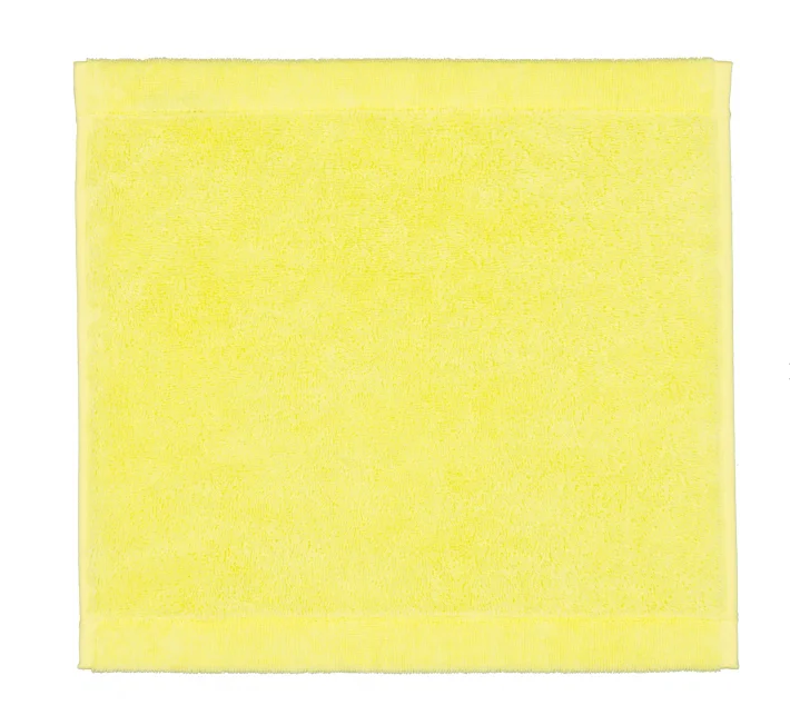 Cawo Lifestyle Face Cloth - Lemon