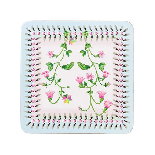 CK Coasters Set/4 - Twin Flowers