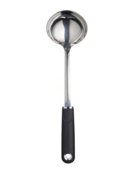 MC Soup Ladle Soft Grip S/S