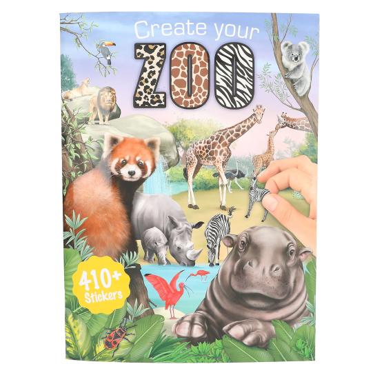Create Your Zoo Colouring