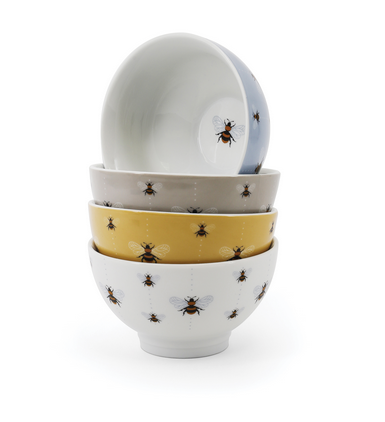 TC Bee Set/4 Bowls