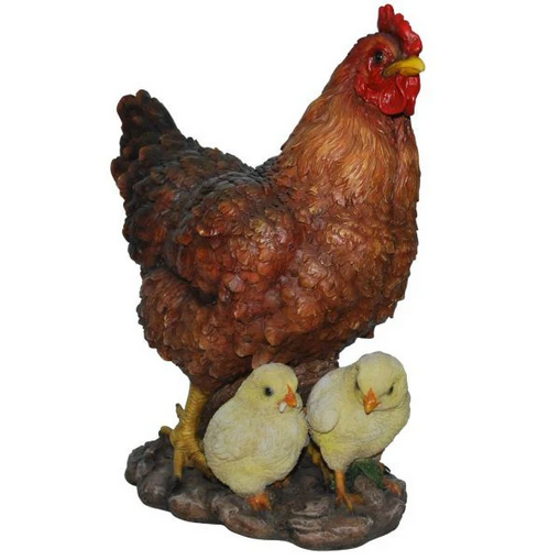 VA RL Hen w/Chicks