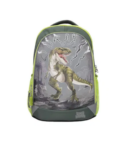 Dino World School Backpack - Reflector