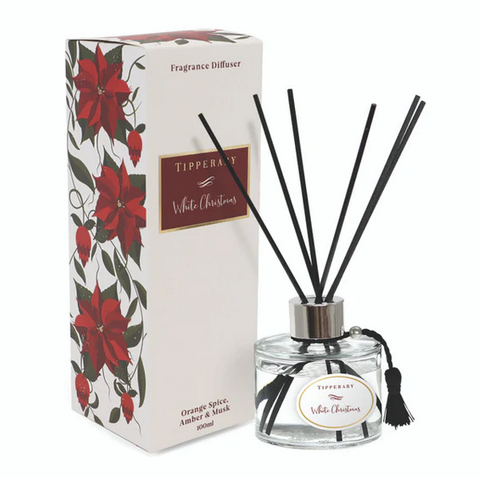 Poinsettia Diffuser - White Christmas