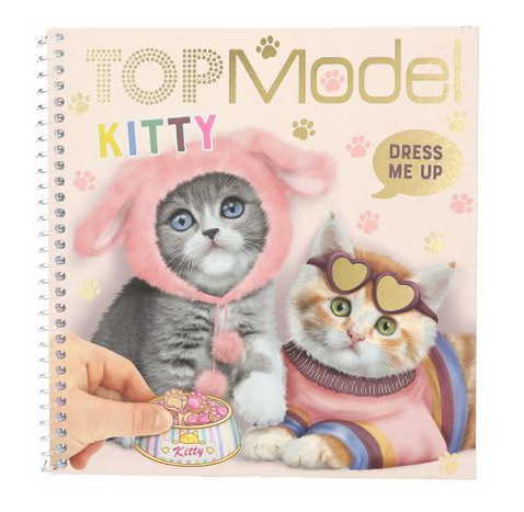 TopModel Dress Me Up Stickers - Kitty