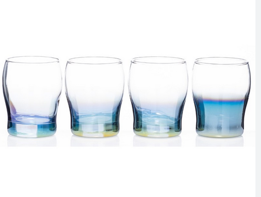 Grey Lustre Juice Glass Set/4
