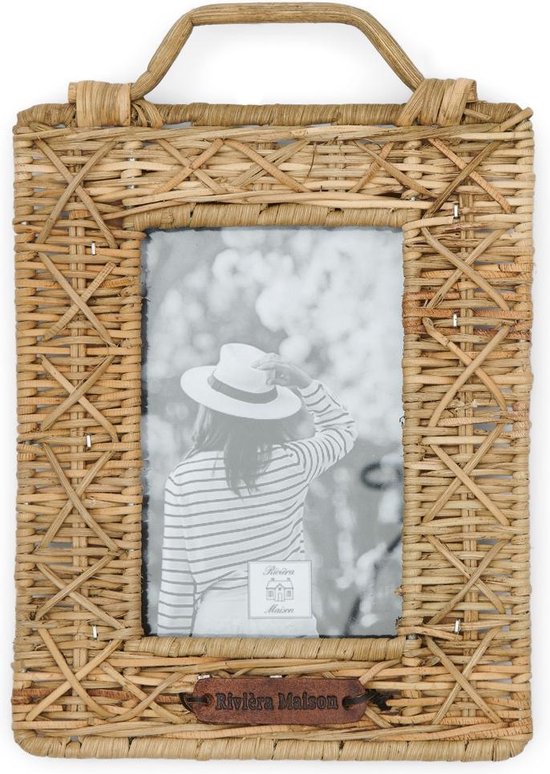 Rustic Rattan Vibes Photo Frame 10x15
