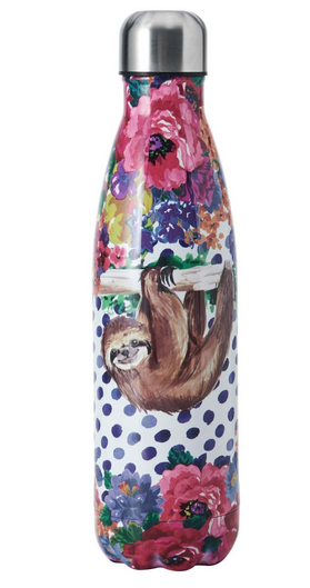 Wild At Heart Water Bottle - Sloth