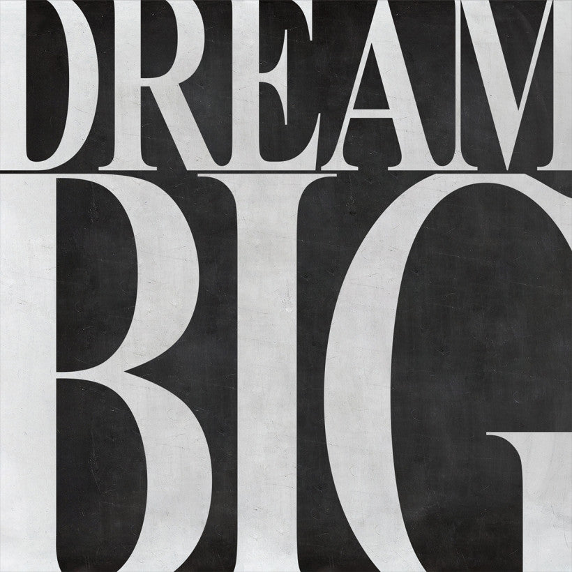 Dream Big, 21cmx21cm art block