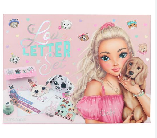 TopModel Love Letter Set - Kitty & Doggy