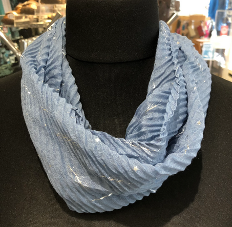 Magnetic Scarf - Metallics Mesh Asstd Colours