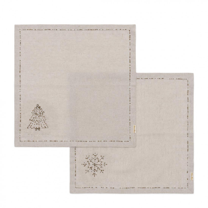 Sparkling Christmas Napkin 2 pieces
