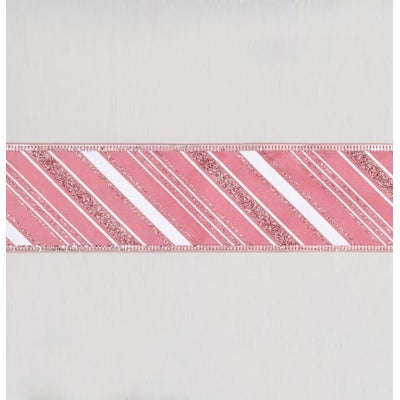 Stripe Ribbon Pink